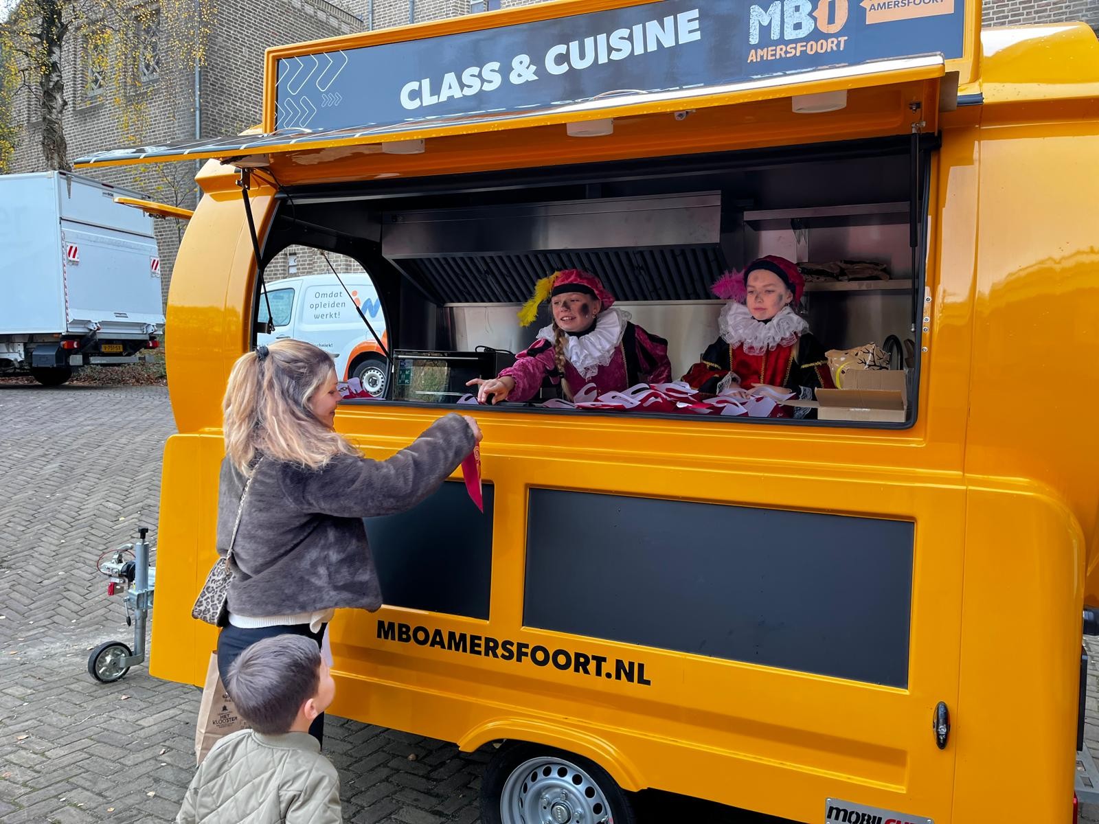 Pieten In Foodtruck